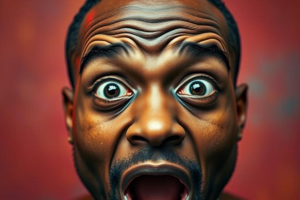 shocked black guy